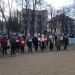 Protest în fața Prefecturii Timiș! Polițiștii și pensionarii au ieșit în stradă