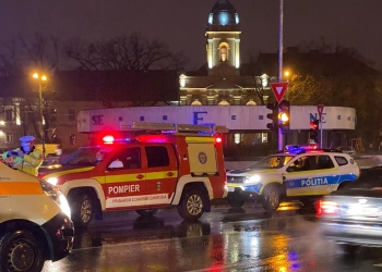 Accident rutier la Punctele Cardinale din Timișoara