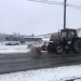 Deszăpezire cu tractorul neînmatriculat, la Lugoj