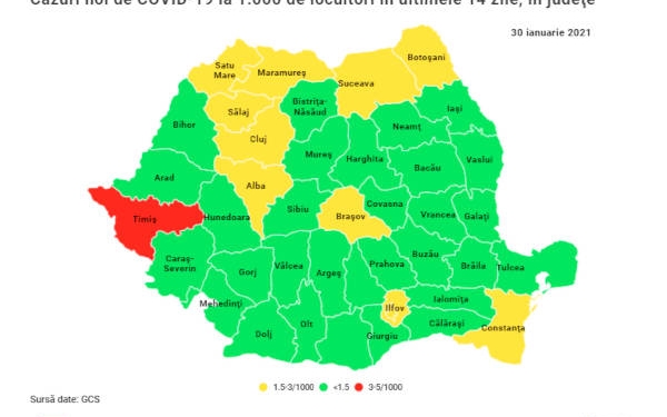 Dumbrăvița este devastată de coronavirus. A crescut rata de infectare