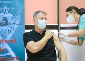 Preşedintele Iohannis s-a vaccinat