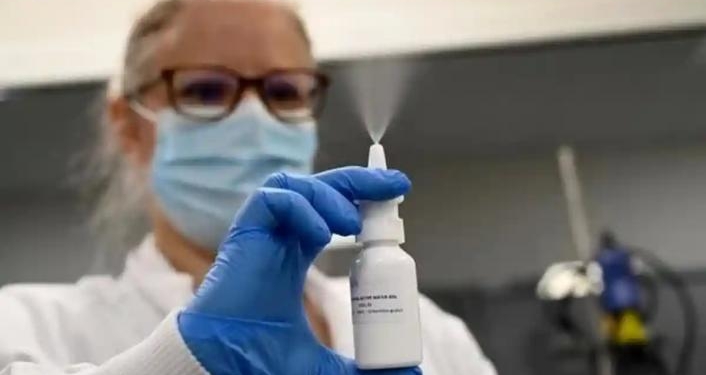 Spray nazal anti-COVID, în farmacii din februarie. «Elimină coronavirusul în proporție de 99%»