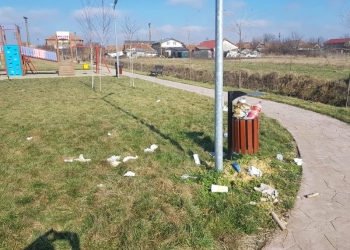 Giarmata ”inundată” de gunoaie