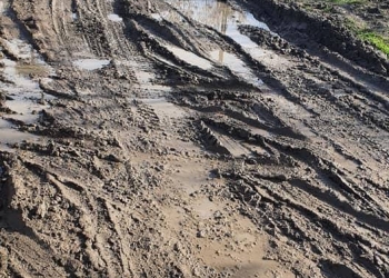 Satul Gad. Comuna Ghilad. După fiecare ploaie, ulițele devin coșmarul locuitorilor