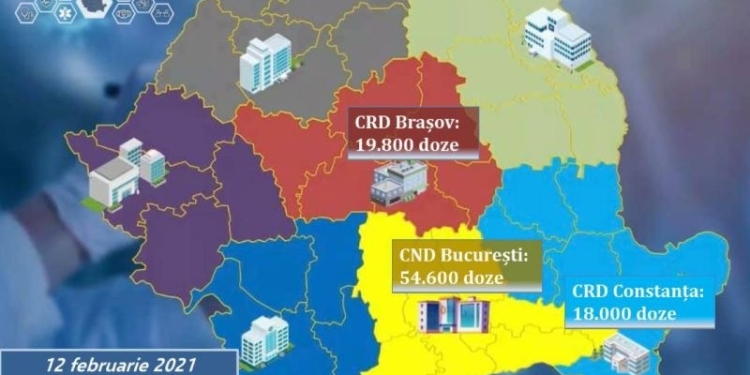 Centrul Regional de Depozitare Timișoara nu primește nicio doză din tranșa a doua de AstraZeneca