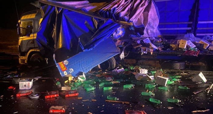 Traficul pe autostrada #A1 este blocat la km 459, sensul de mers Timișoara – Lugoj