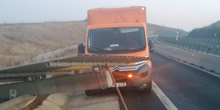 Accident de circulație pe A6, în apropiere de Lugoj