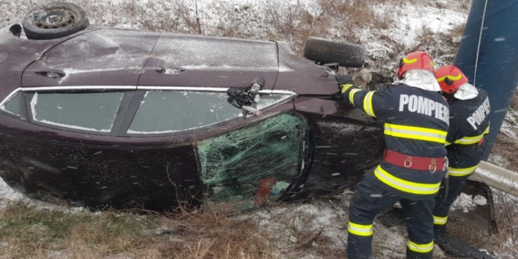 Accident cu o victimă pe DN 69