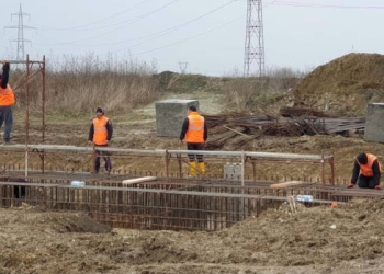 Muncitorii au revenit pe șantierul variantei de ocolire Timișoara Sud