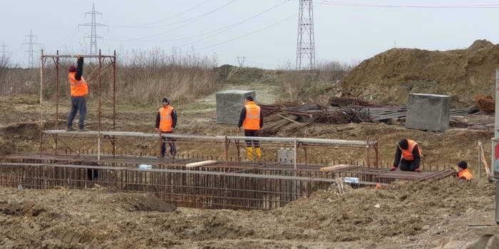Muncitorii au revenit pe șantierul variantei de ocolire Timișoara Sud