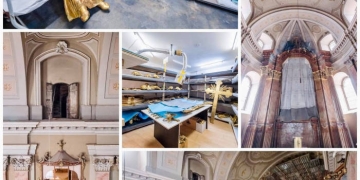 Reabilitarea Domului Romano-Catolic din Piața Unirii se apropie de finalizare