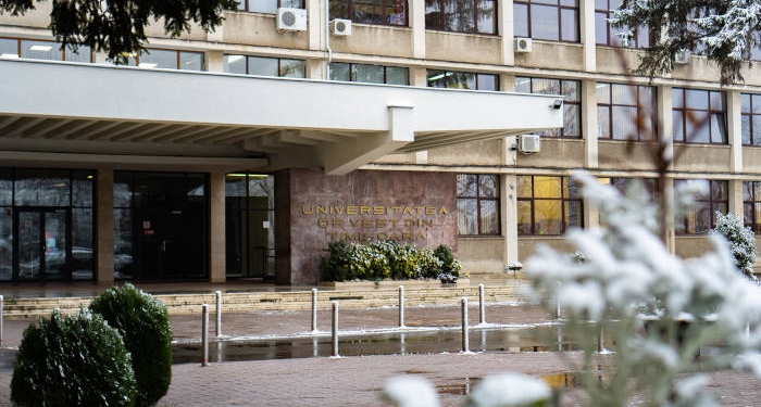 Universitatea de Vest din Timișoara continuă cursurile online, fără prezență fizică, cu câteva excepții