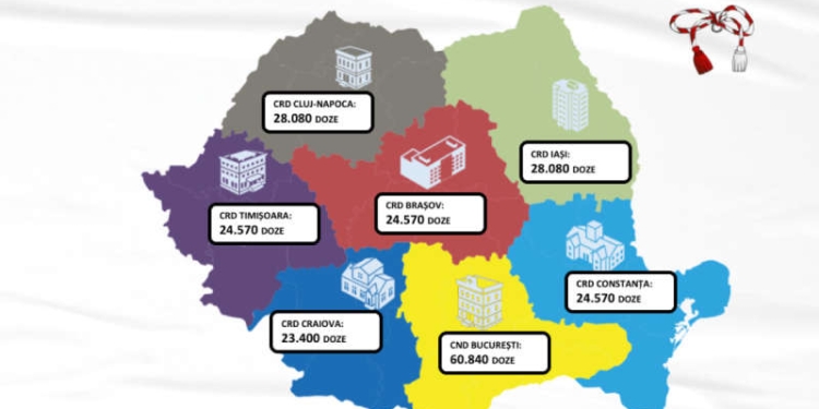 Noi doze Pfizer BioNTech ajung în România