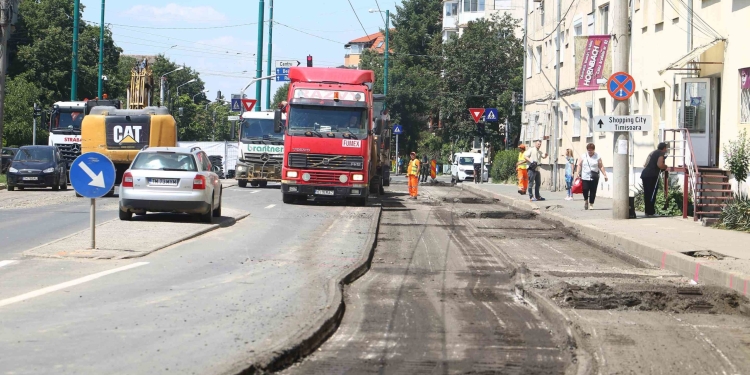 Șantierele din Timișoara, ca ghioceii. Reapar odată cu primăvara