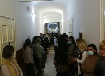 Curtea de Apel Timișoara, blocată de un protest al grefierilor