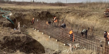 Muncitorii au revenit pe șantierul variantei de ocolire Timișoara Sud