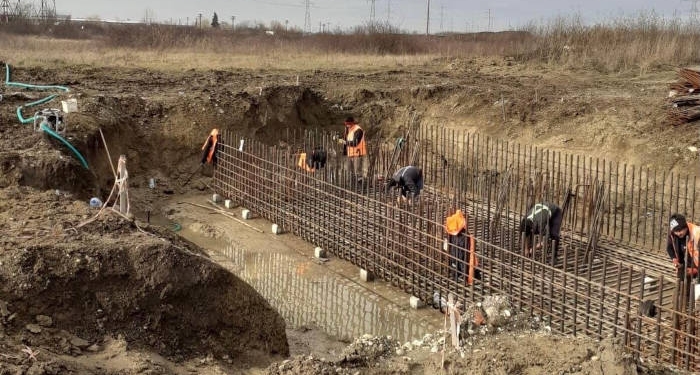 Muncitorii au revenit pe șantierul variantei de ocolire Timișoara Sud