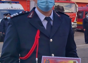 Arad: Pompierul de onoare al anului 2020