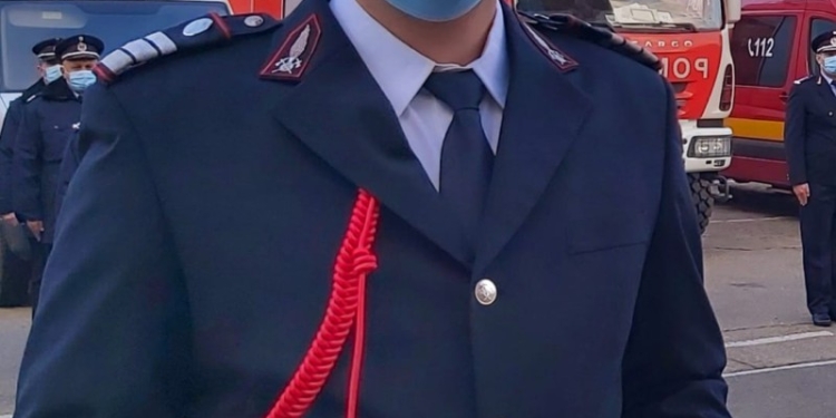 Arad: Pompierul de onoare al anului 2020