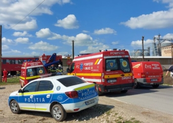 Timiș: Accident feroviar în localitatea Pădureni. 5 persoane au avut nevoie de îngrijiri medicale