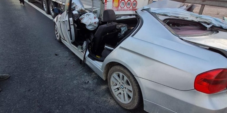 FOTO Accident grav pe autostrada A1