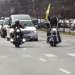 Adi Bărar a fost condus pe ultimul drum. Mașina funerară a fost însoțită de motociclişti