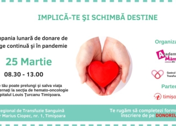 Campanie de donare de sânge pentru copiii de la ”Louis Țurcanu”