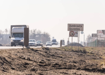 Stadiul fizic al lucrărilor la extinderea la patru benzi Centura Timișoara – Giarmata este de 13%