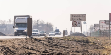 Stadiul fizic al lucrărilor la extinderea la patru benzi Centura Timișoara – Giarmata este de 13%