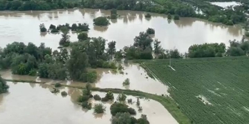 Risc de viituri în vestul țării