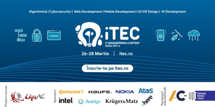 Elevii și studenții pasionați de programare, așteptați la a XIV-a ediție a concursului iTEC