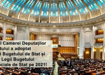 Fum alb în Parlament. Bugetul 2021 a fost votat
