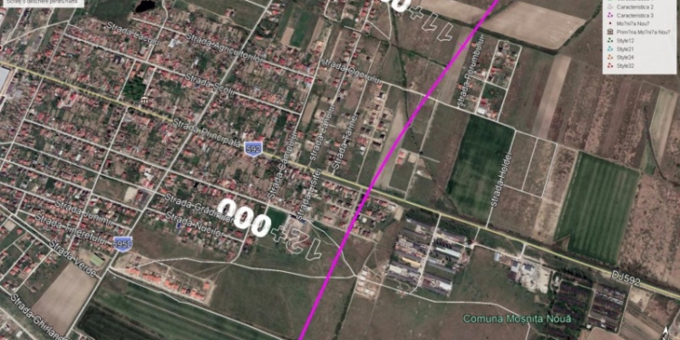 Traseul pentru autostrada Timișoara-Belgrad, desenat după hărți mai vechi de 15 ani. CJ Timiș face praf propunerea lui Drulă