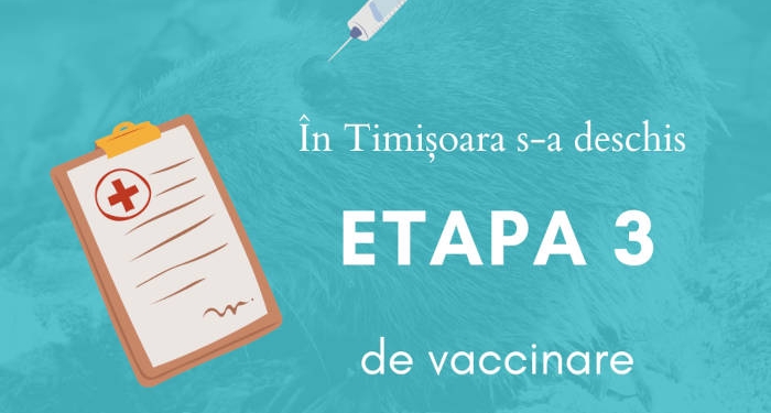 În Timișoara s-a deschis etapa a treia de vaccinare. Sunt disponibile 12 fluxuri