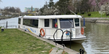 A fost reluată circulația vaporașelor pe Bega