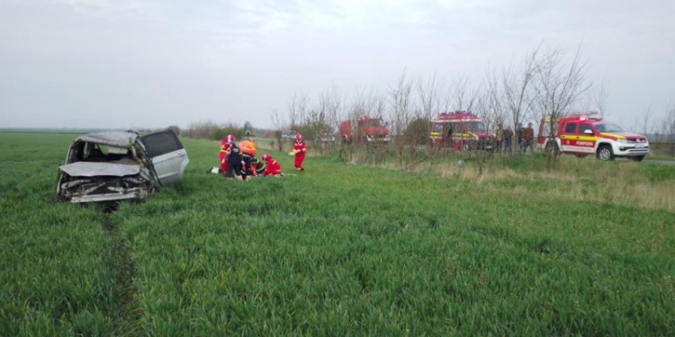 Timiș: Un bărbat și-a pierdut viața într-un accident