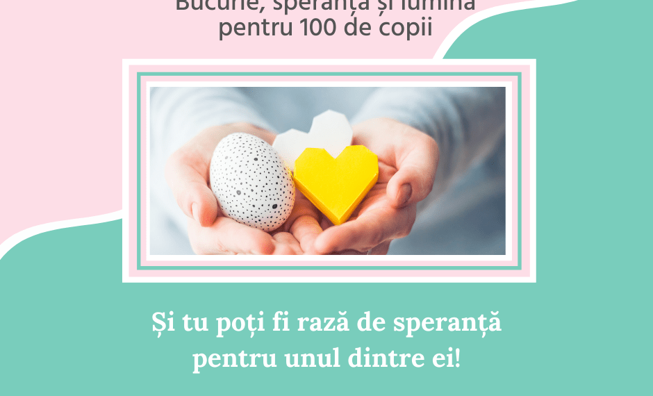 Bucurie, speranță și lumină pentru 100 de copii din Timiș