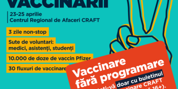 Maratonul Vaccinării începe la Timișoara