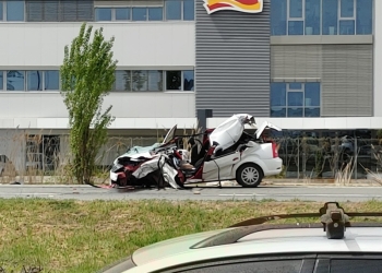 VIDEO Grav accident în Timișoara. Un bărbat a murit și trei persoane au fost rănite