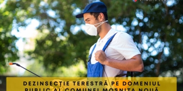 Începe dezinsecția în Moșnița Nouă