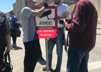 După ce a făcut apel la simțul civic al lugojenilor și a chemat voluntarii la curățenie, Claudiu Buciu nu a mai participat la acțiune