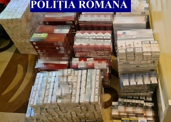 Percheziții în județele Timiș și Arad la locuințele unor persoane bănuite de contrabandă cu țigări