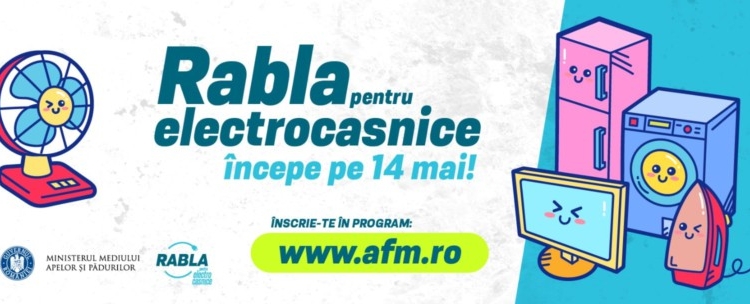 A început programul Rabla pentru electrocasnice