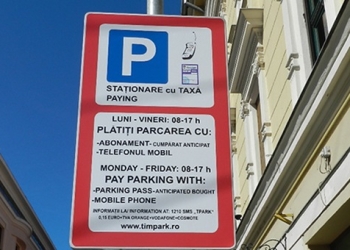 Aceleași tarife la Timpark până la finalul lui 2021