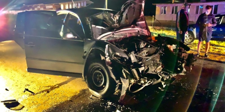 Accident cu cinci victime la ieșirea din Sântana spre Curtici