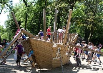 Parcul Copiilor luat cu asalt de cei mici