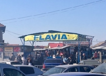 Maraton de vaccinare odată cu redeschiderea Pieței Flavia din Timișoara