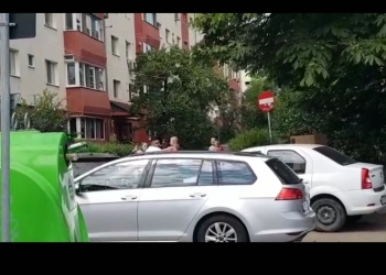 VIDEO Copil bruscat pe stradă de tatăl vitreg, la Timișoara.