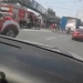 VIDEO Remorca unui tir a luat foc în mers pe un bulevard din Timișoara