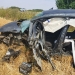 Accident grav între Sânnicolau Mare și Saravale. Două persoane au ajuns la spital